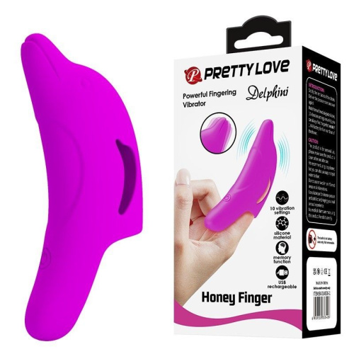 Вибратор на палец Pretty Love Delphini Fingering Vibrator