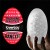 LoveToy Giant Egg Stamina Nodules Edition - мастурбатор яйцо с рельефом, 12 см (красный) - sex-shop.ua