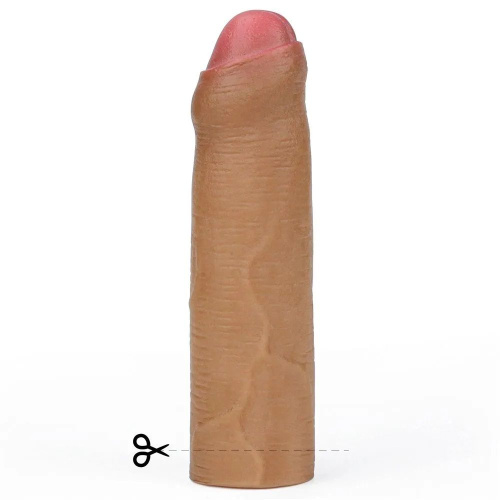 LoveToy - Revolutionary Silicone Nature Extender Uncircumcised Add 1 - Насадка на член, 16.5 см