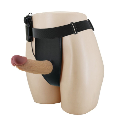 Страпон Pretty Love Harness Briefs Draven 6.8"