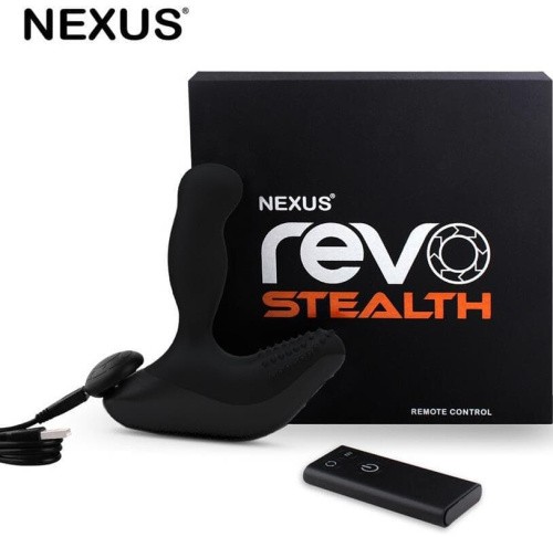 Nexus Revo Stealth - Массажер простаты с пультом управления, 15,24х3,2 см
