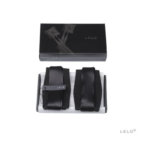 Lelo Etherea-шовкові наручники (чорний)