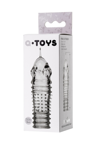 Toyfa A-Toys - Насадка на член, 15.3 см - sex-shop.ua