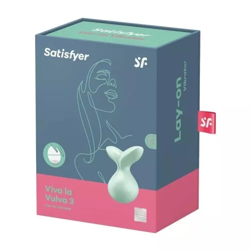 Satisfyer Viva la Vulva 3 Mint - Вибратор (мятный)