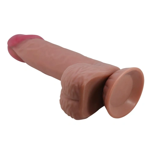 Реалістичний фалоімітатор Baile Sliding Skin, 23.4 см