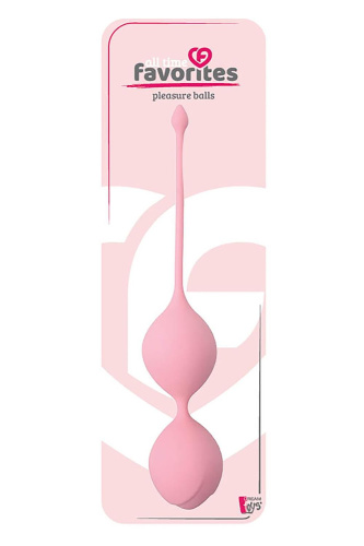 Dream Toys See You In Bloom - Вагинальные шарики, 20 см (розовый) - sex-shop.ua