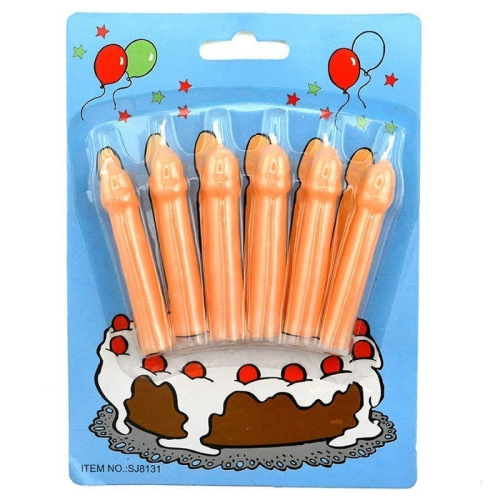Hao Toys Pecker Candles - Еротичні свічки у формі пеніса