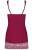 Obsessive Miamor chemise UA79168-Комплект, S/ M, (вишневий) - купити в Україні | Секс шоп SEX-SHOP.ua