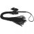 Bijoux Indiscrets - Lilly - Fringe whip - Батога прикрашена шнуром і бантиком (чорна)