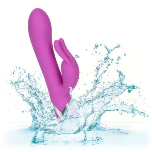 California Exotic Novelties Enchanted Bunny - силиконовый вибратор-кролик, 13.3х3.8 см