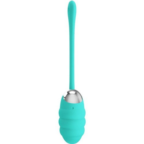LyBaile Pretty Love Franklin Vibrating Egg Mint - Виброяйцо из силикона, 19.1х3.6 см (мятный)