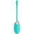 LyBaile Pretty Love Franklin Vibrating Egg Mint - Виброяйцо из силикона, 19.1х3.6 см (мятный)