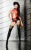 Lolitta Sensual Mistress set - Чувственный комплект, S/M (чёрный с красным) - sex-shop.ua