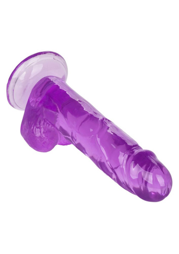 California Exotic Novelties Queen Size Dong 6 - Фаллоимитатор, 15.25х4,0 см (фиолетовый)