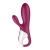 Satisfyer Hot Bunny - Милый вибратор-кролик, 17.5х3.7 см (бордовый) - sex-shop.ua