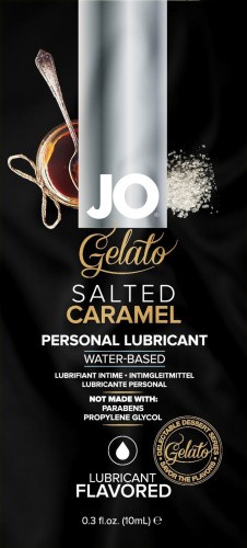 System JO Gelato Salted Caramel - лубрикант, пробник, 10 мл