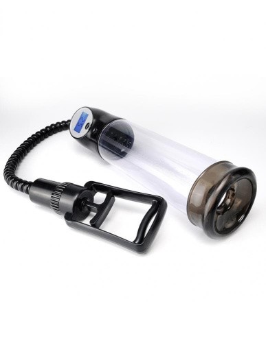 Pipedream Pump Worx Digital Power - Помпа для члена с цифровым манометром, 20х7 см