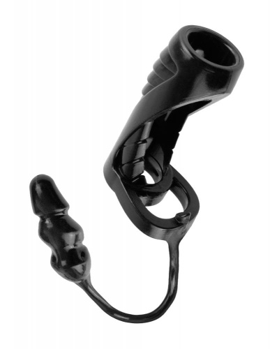Pipedream Fx Extreme Enhancer W Anal Plug - Насадка на член с анальной пробкой
