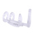 Chisa - Get Lock Vibrating Cock Cage Clear - Насадка на член, 7.6х2 см