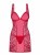 Obsessive Rougebelle chemise - сексуальная сорочка, S/M