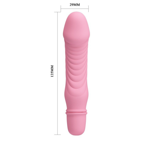Pretty Love Stev Vibrator Light Pink - Вібратор, 13,5 см (рожевий) - купити в Україні | Секс шоп SEX-SHOP.ua