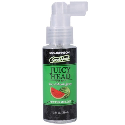 Doc Johnson Goodhead Juicy Head Dry Mouth Spray спрей від сухості у роті для орального сексу зі смаком кавуна, 59 мл - купити в Україні | Секс шоп SEX-SHOP.ua