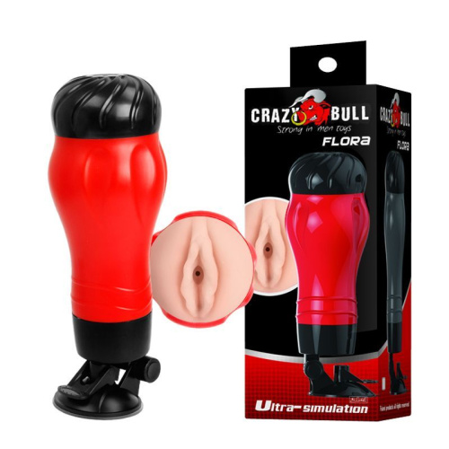 LyBaile Crazy Bull Flora Masturbator Vagina - Мастурбатор, 28х10 см
