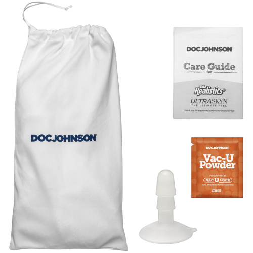 Doc Johnson Signature Cocks Chad White 8.5 inch ULTRASKYN - Фаллоимитатор копия члена Чада Уайта, 17.8х5.1 см