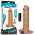 LoveToy - Add 3" Vibrating Penis Sleeve - Насадка на член с вибрацией, 19.5х4.3 см (коричневый) - sex-shop.ua