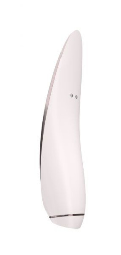 Satisfyer Luxury Pret-a-porter - Премиальный вакуумный стимулятор клитора, 19.3х5.4 см (розовый с белым) - sex-shop.ua