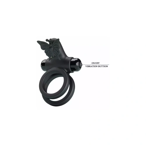 Pretty Love - Vibrating Dual Rings - Эрекционное вибро кольцо, 3.2-3.8 см