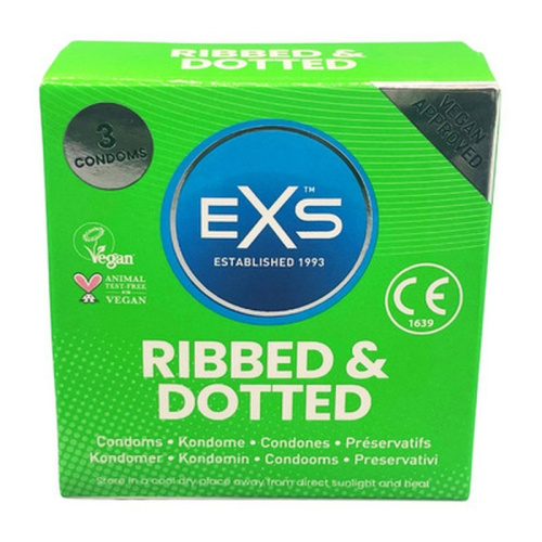 EXS Ribbed & Dotted, 3 шт