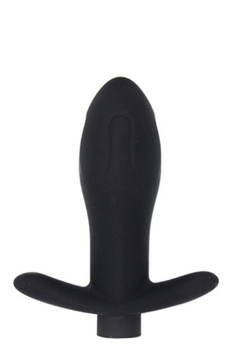 MAI Attraction Toys №87 перезаряжаемая анальная пробка с вибрацией, 11х3,5 см (чёрный) - sex-shop.ua