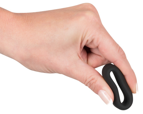 Black Velvets Cock Ring - Ерекційне кільце, 2,6 см (чорний) - купити в Україні | Секс шоп SEX-SHOP.ua
