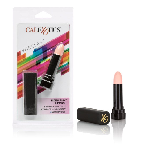 CalExotics Hide & Play Lipstick мини-вибратор 8.25х2 см (фиолетовый) - sex-shop.ua