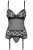 Obsessive Letica corset - сексуальный корсет с трусиками, L/XL