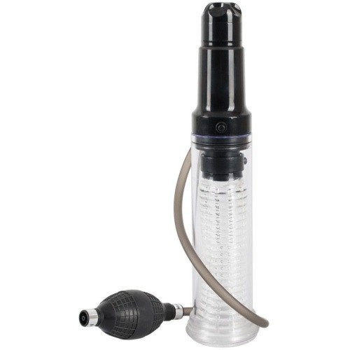 Orion Vibrating Multi Pump & Masturbator - Помпа для члена с вибрацией, 17.2х6 см