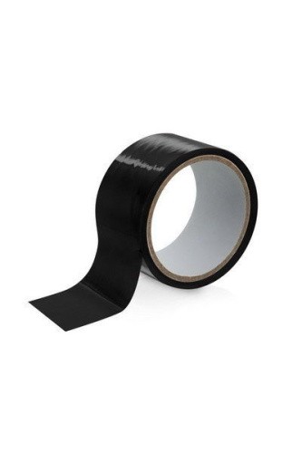 Fetish Tentation Black - Скотч для бондажа, 15м