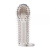 SuperMe Nubby Sleeve - Насадка на член с шипами, 14.5х4.8 см (серый) - sex-shop.ua