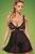 Obsessive Swanita babydoll  UA65603 - Сексуальный комплект, S/M, (черный)