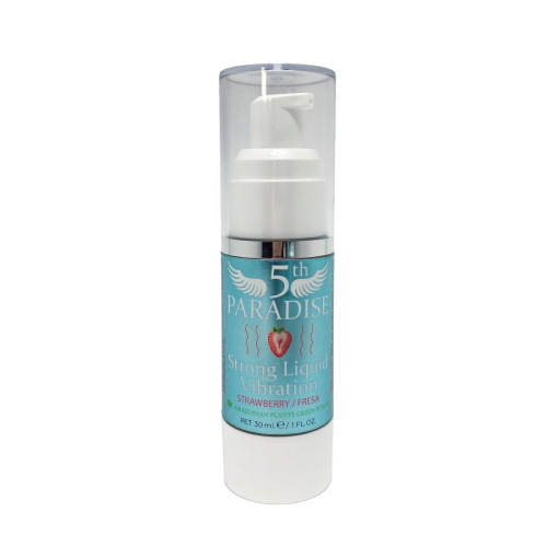 Рідкий вібратор 5th Paradise Strong Liquid Vibration, 30 мл (полуниця) - купити в Україні | Секс шоп SEX-SHOP.ua