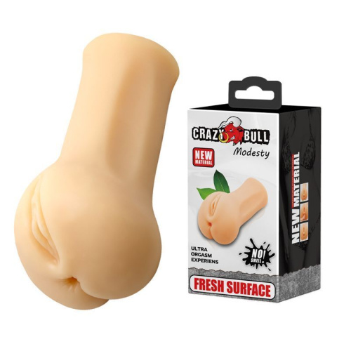 LyBaile Crazy Bull Modesty Masturbator Flesh - Мастурбатор, 14,6х8,0 см (телесный)