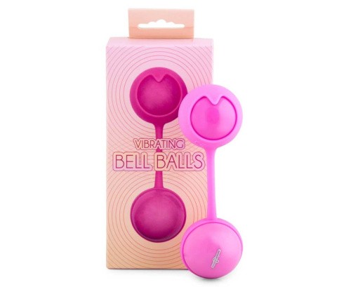 Seven Creations Vibrating Bell Balls - вагінальні кульки з вібрацією, 10.8х3 см (рожеві)