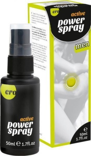 Hot Active Power Spray Men - Збуджуючий спрей для чоловіків, 50 мл