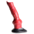 Creature Cocks Hell-Hound Canine Silicone Dildo - фантазийный фаллоимитатор Адская Гончая, 19х6.6 см (чёрный с красным) - sex-shop.ua