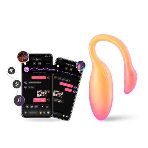 Виброяйцо со смарт управлением Magic Motion Flamingo Max