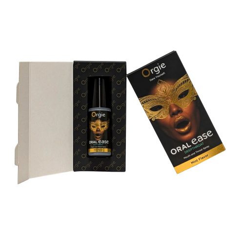 Спрей для минета Orgie Oral Ease Deepthroat, 15 мл  (мята)
