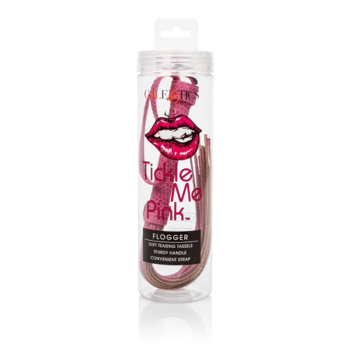 CalExotics Tickle Me Pink Flogger - дизайнерский флогер