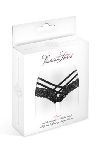 Fashion Secret Anne Black - трусики S-L (чёрные) - sex-shop.ua