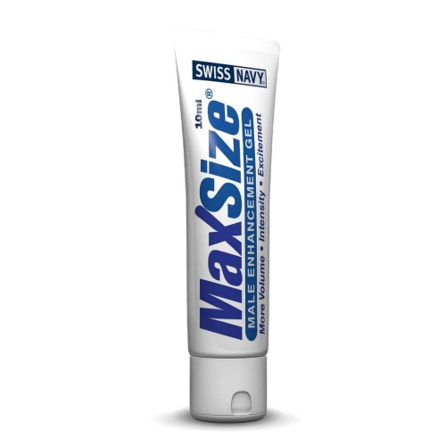 Swiss Navy - Max Size Cream - Крем для улучшения потенции, 10 мл - sex-shop.ua